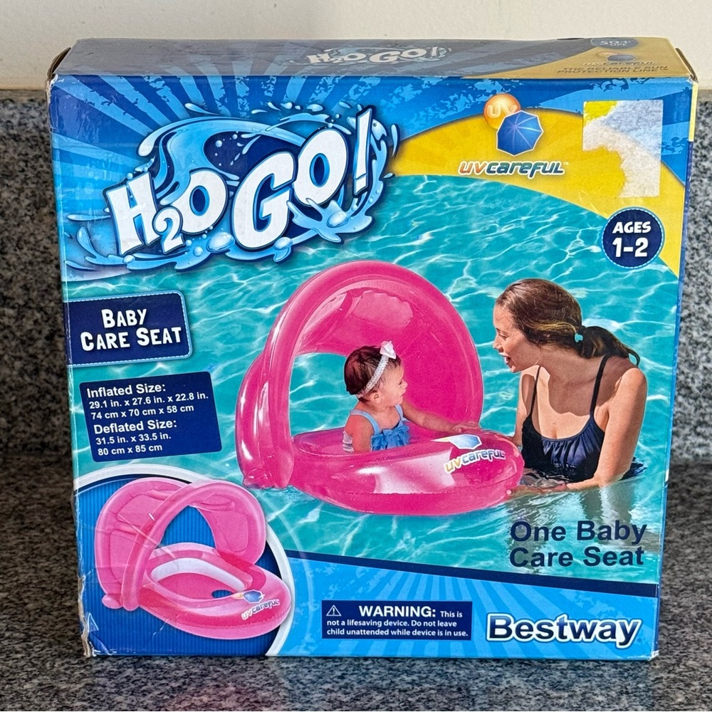 Bestway H2O GO! Pink Baby Care Seat